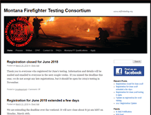 Tablet Screenshot of mtfiretesting.org